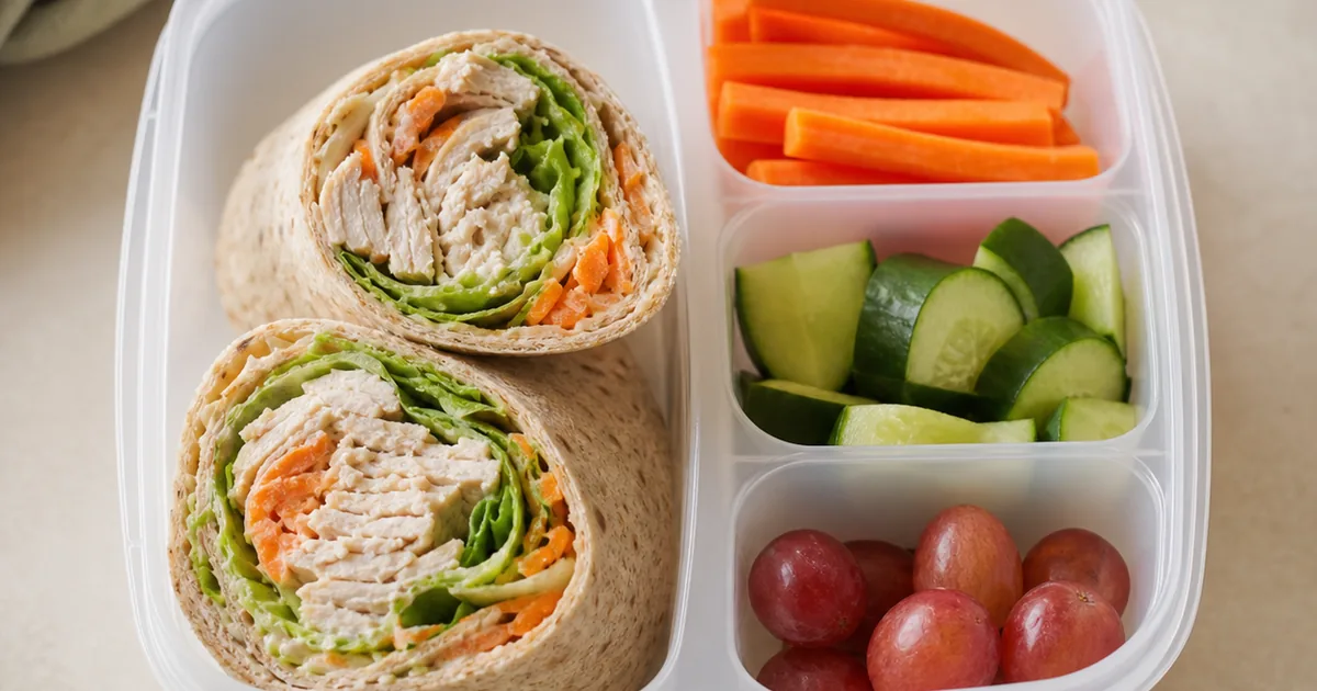 Easy Wraps & Rolls for NZ School Lunches